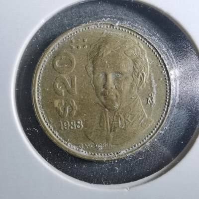 沼泽如烟--第899场 - 墨西哥1988年20比索