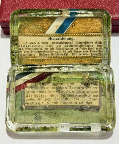 韵星假日精品2025秋季军品类拍卖会-- Rimey Holidays Boutique 2025 Autumn Militaria Sale - 德意志第二帝国军官荣誉纪念烟盒详情介绍