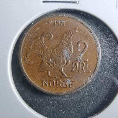 沼泽如烟--第899场 - 挪威1971年2欧尔