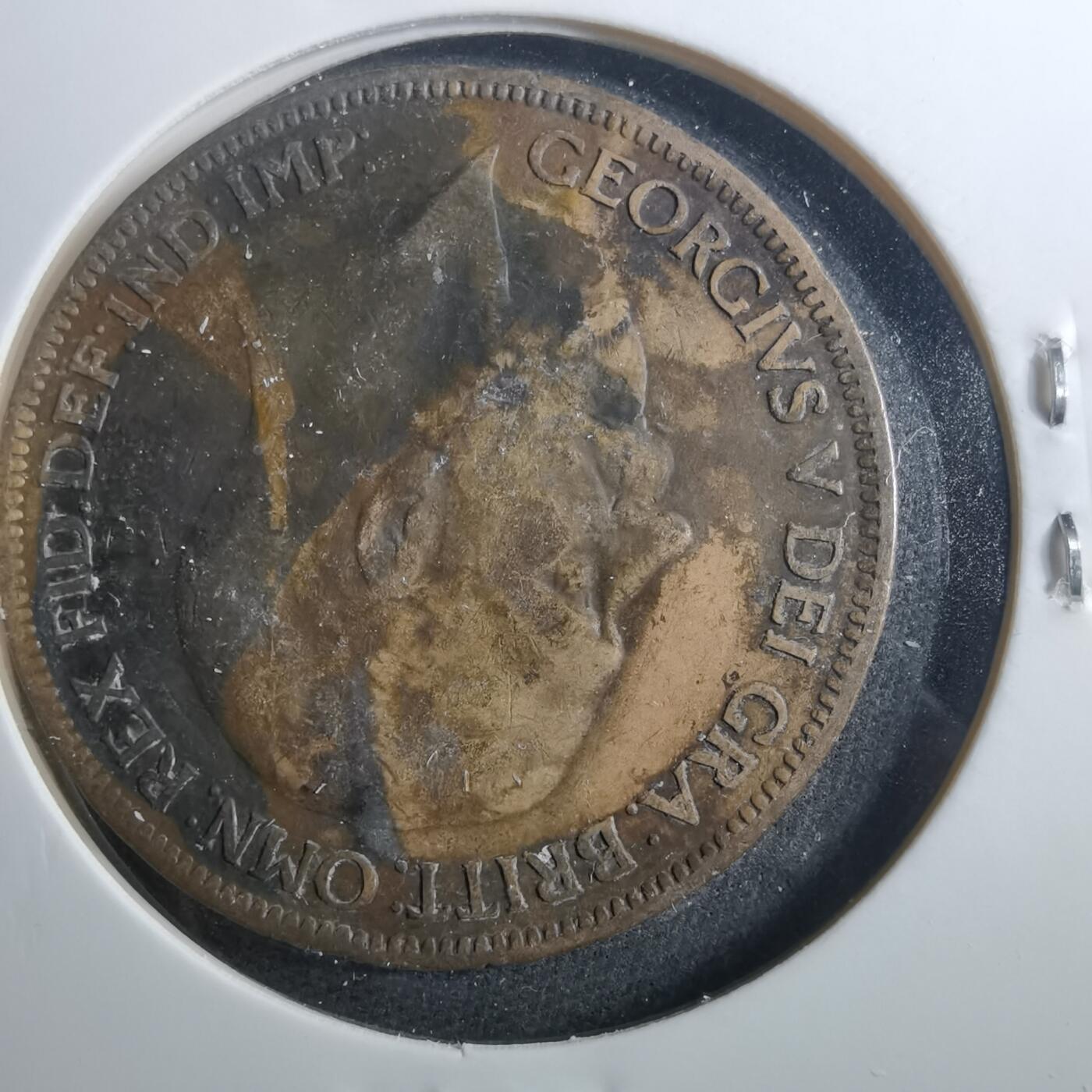 沼泽如烟--第899场 英国1927年1便士