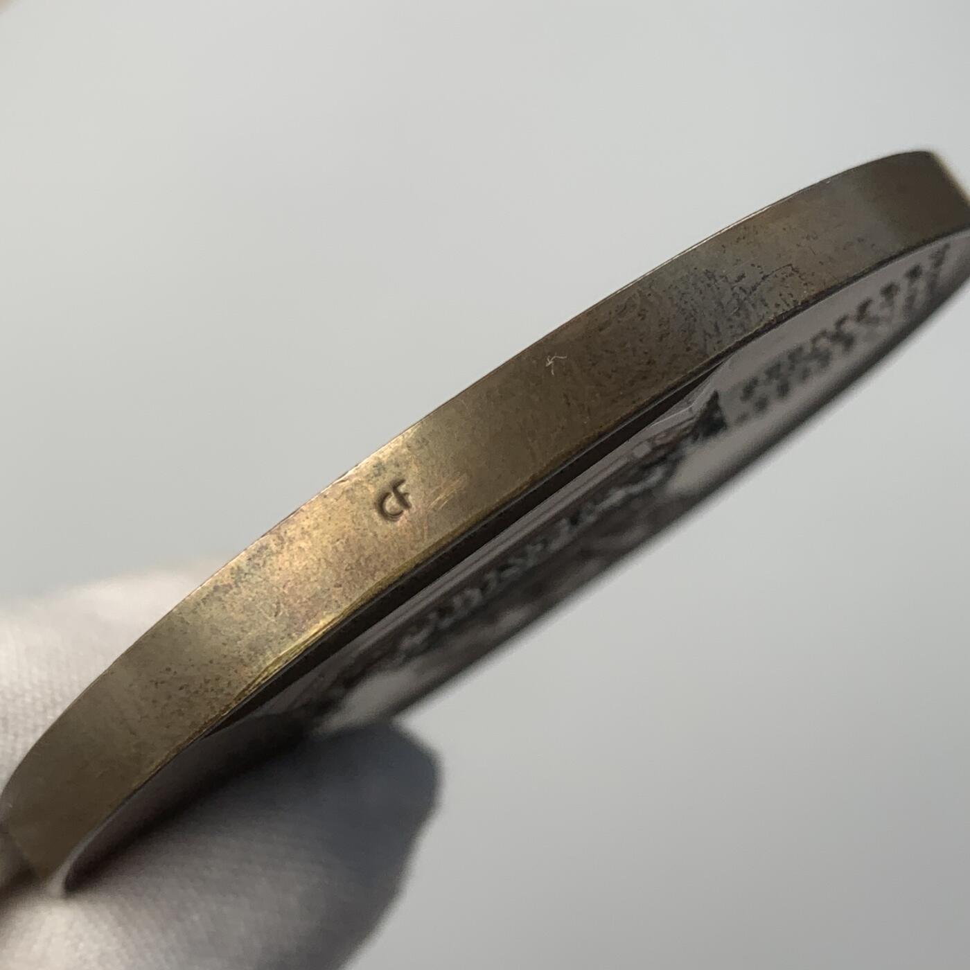 掌中浮雕-藏着的欧洲第041场 1851年普鲁士腓特烈大帝骑马雕像落成纪念铜章 ,61.5mm