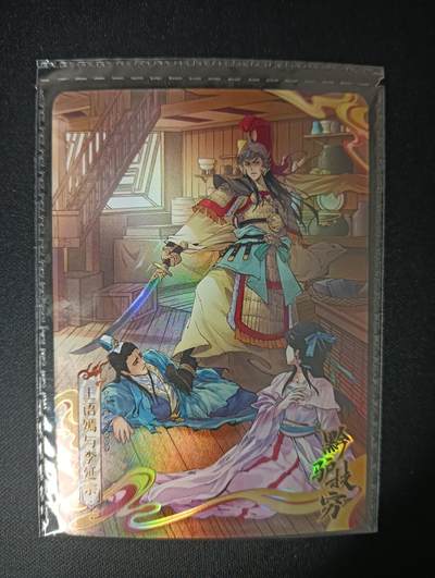 花开卡拍第47期（11月16号周日截拍，品控勿拍!!!拍品不寄存，运费5元，自制卡难免瑕疵，可能存在轻微撞角爆边等出厂瑕疵，品控介意勿拍！） - 卡游 天龙八部 pr009