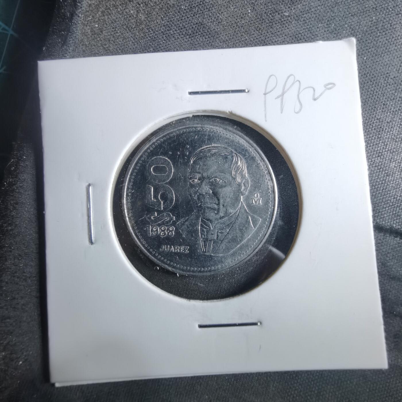 沼泽如烟--第899场 墨西哥1988年50比索