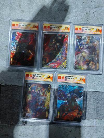 卡牌实验室开始第三次实验 - 【神魔三国】【光刻】五子良将一套