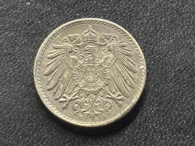 邮泉阁限时拍卖第三十五场 德国硬币专场（硬币在国外。请付邮费6元。） 德意志帝国1921年5芬尼E版