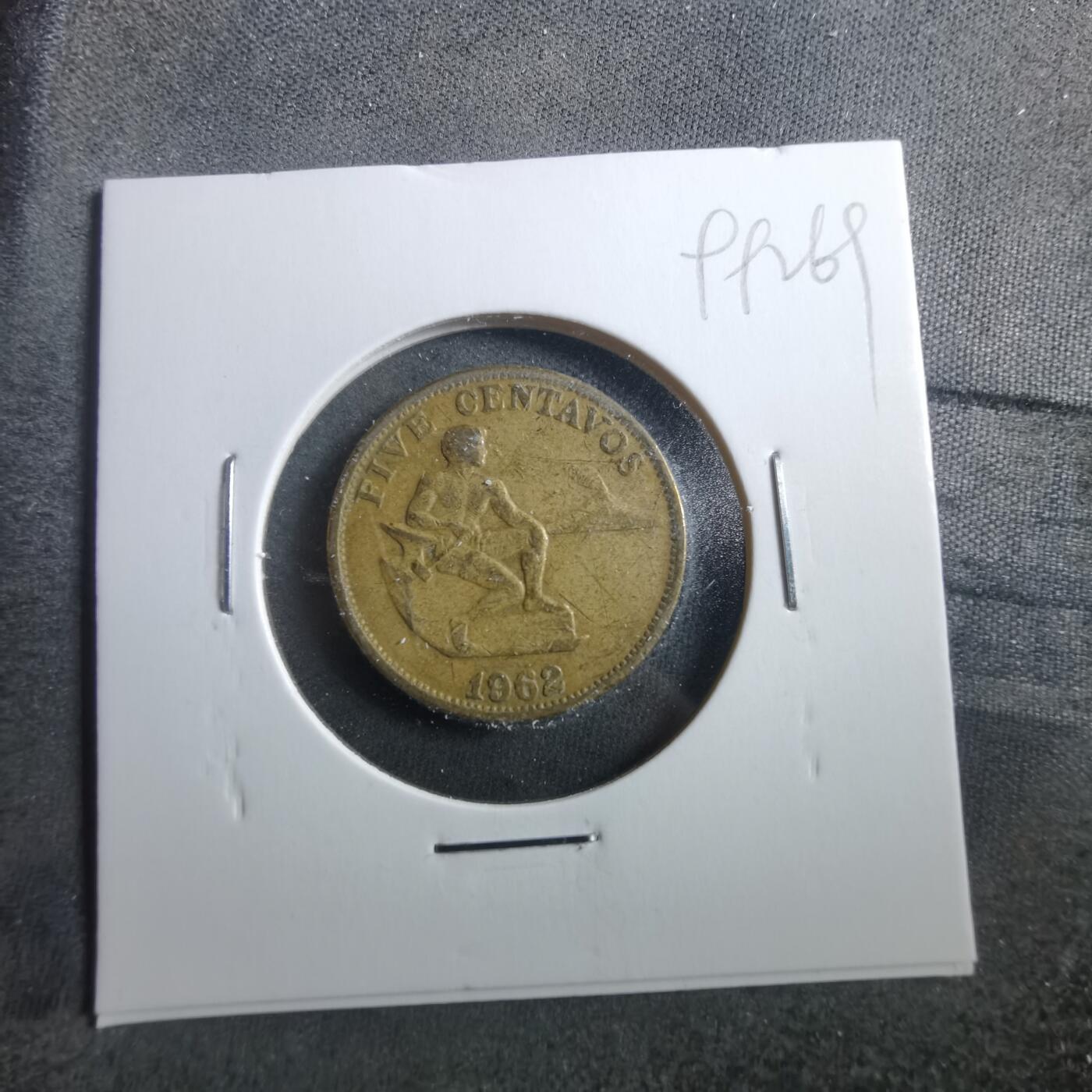 沼泽如烟--第899场 菲律宾1962年五分