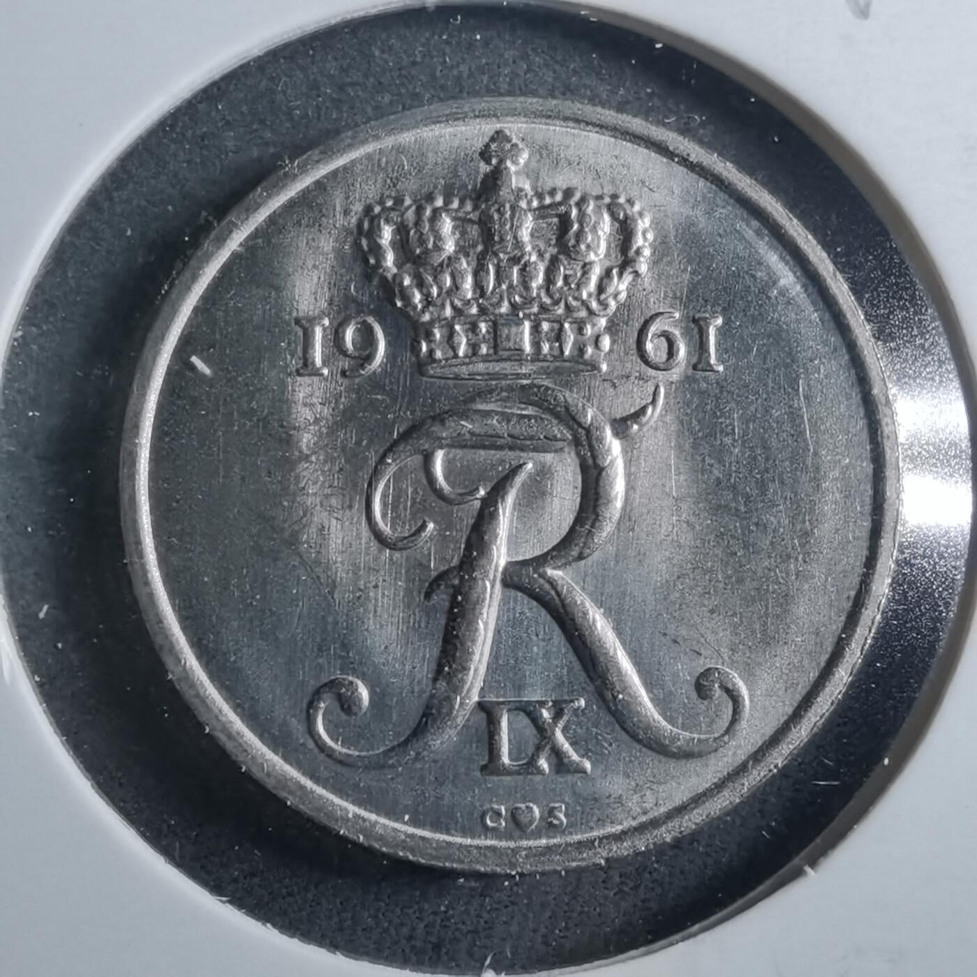 沼泽如烟--第899场 丹麦1961年25欧尔