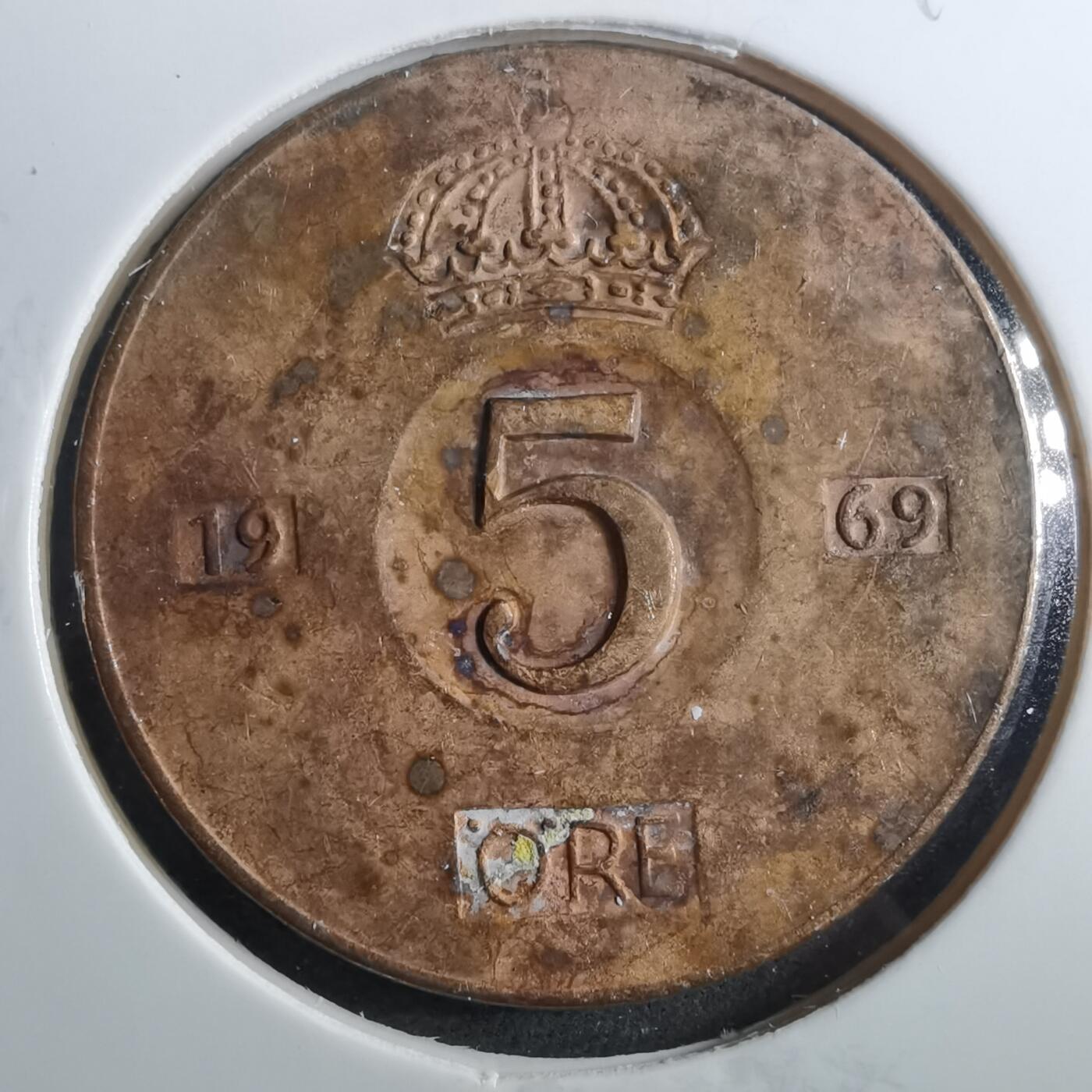 沼泽如烟--第899场 挪威1961年5欧尔