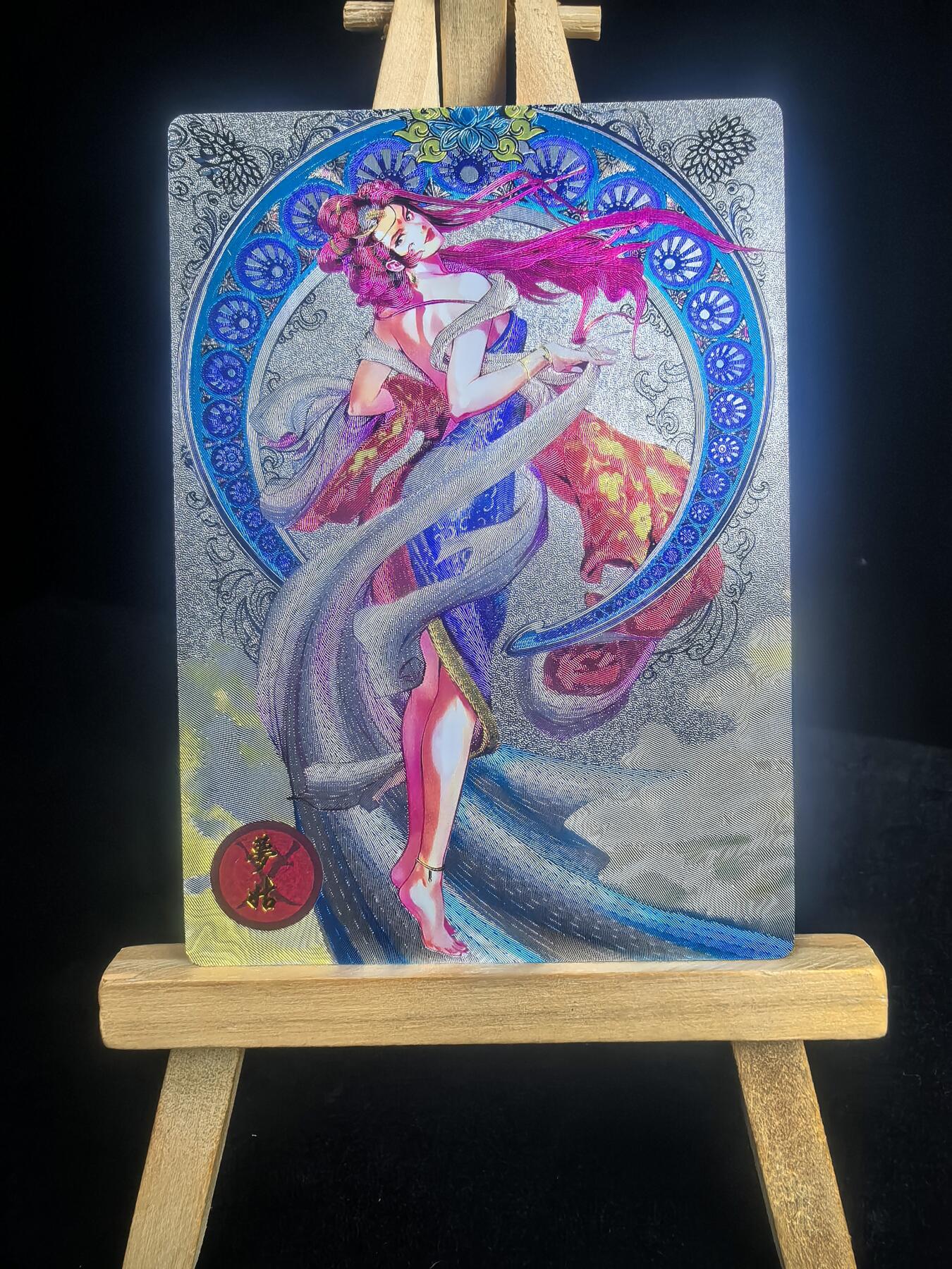 无佣金 不寄存 不收拍 链接少 我只是一个小小的卡牌收藏玩家  满150包邮非偏远  需要多宫大佬请私聊 部分卡牌设有底价（不想玩的那么累，即使有底价也会比市场价便宜的多，懂的自然懂） 拒绝小号抬价 大家放心拍 所有拍品部分套有卡膜 部分卡牌多宫 自制卡牌 不包厂瑕 放大镜 品控 勿拍 流拍商品会循环 感谢大家支持 留个关注 不定时上新 谢谢 奇点卡牌 天龙八部 梦姑