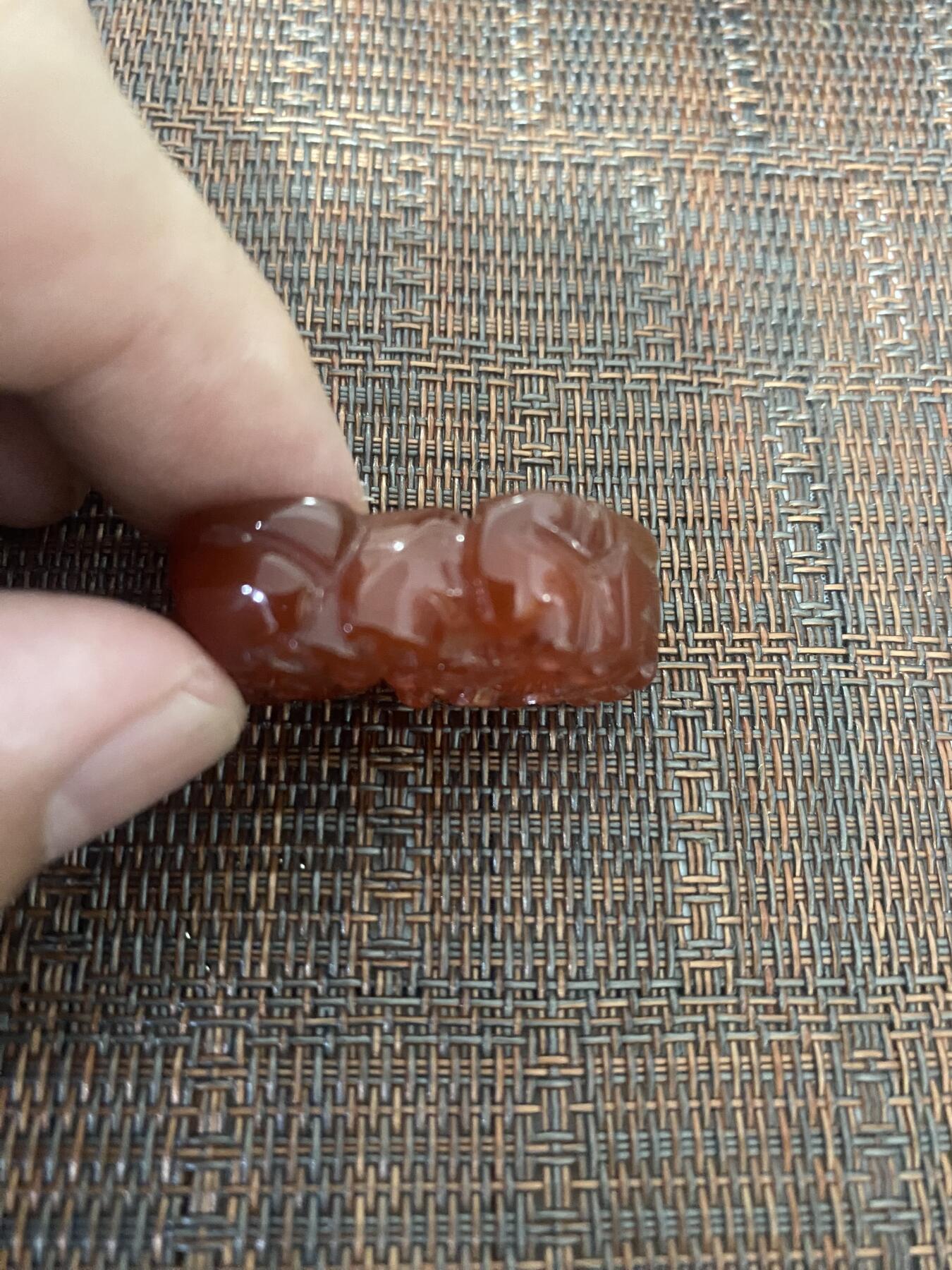 江南站杂件场 玛瑙貔貅