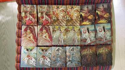 光影卡牌第25期，各家亲签，各家套卡，持续收拍品 - 妖姬传冷烫粗闪31人物62张