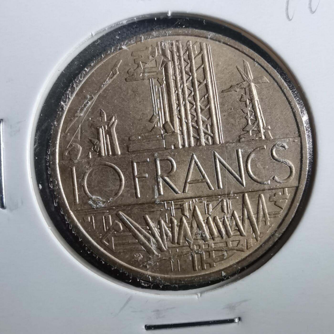 沼泽如烟--第899场 法国1976年10法郎