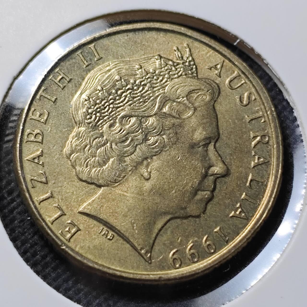 KK钱币收藏小铺  第368场  2月预留时间 周末发货  澳大利亚1元纪念币 好品