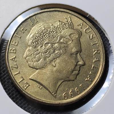 KK钱币收藏小铺  第368场  2月预留时间 周末发货 -  澳大利亚1元纪念币 好品