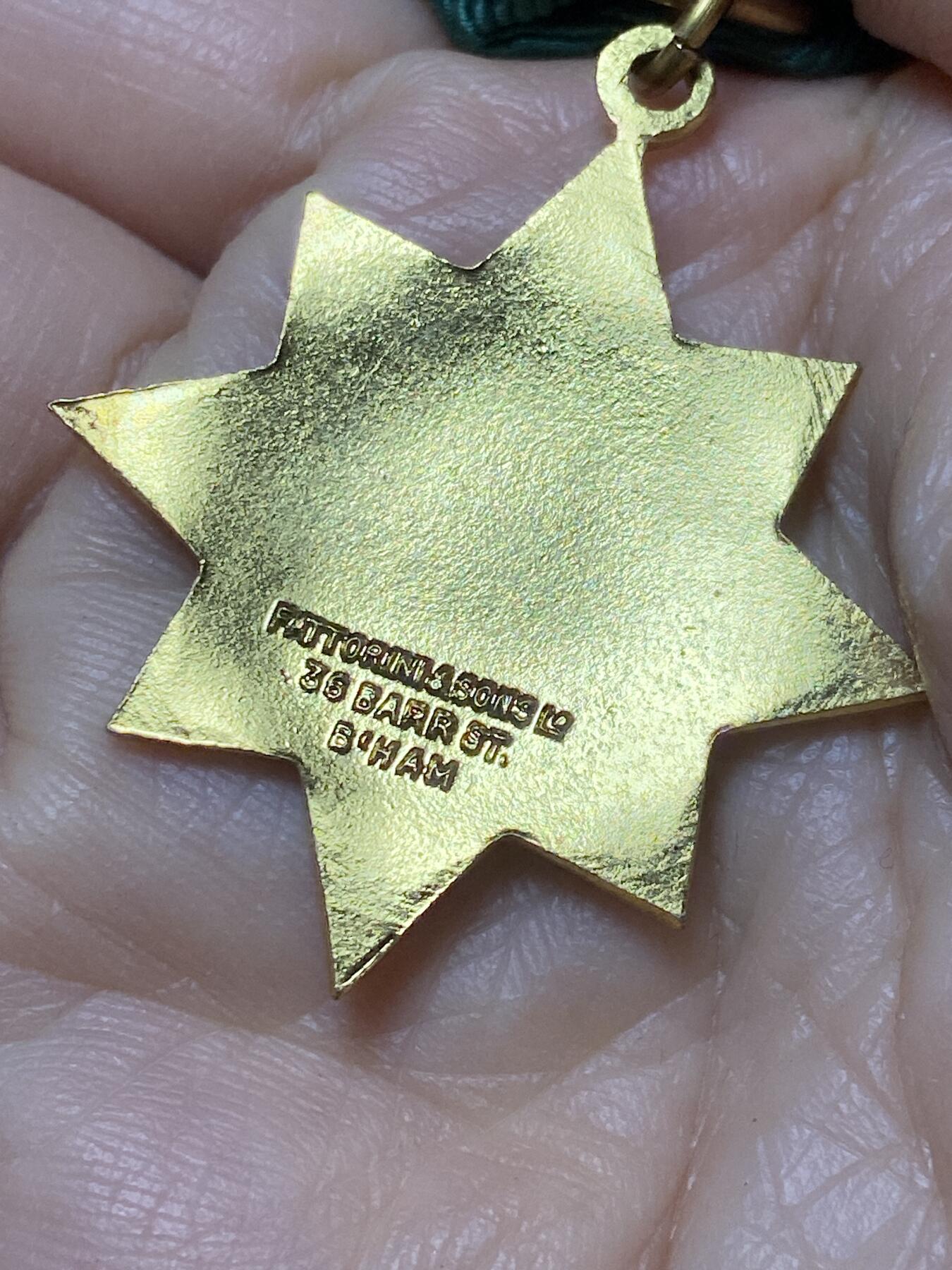 2025年第一百二十七场(总第一百五十三场）外国好品章牌、散币(免佣金) 英国🇬🇧皇家事故预防协会1958，1959年10年安全驾驶奖章，重15.97克