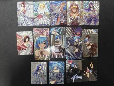 天玑星卡拍第136期《11.10周一截拍》持续收拍收评中 满赠卡需备注 - 宁缺卡牌 动漫美女 粗闪 18张 自制卡