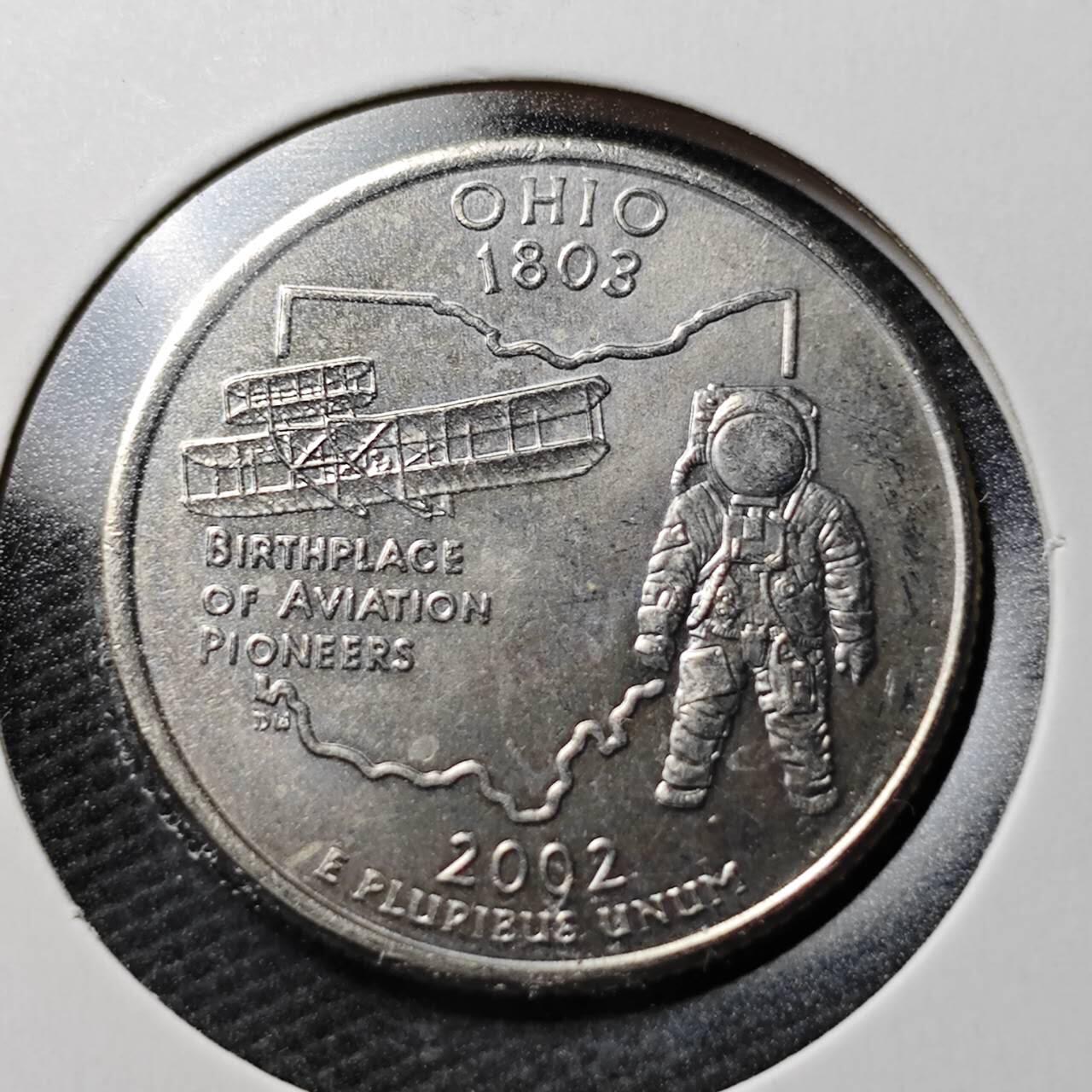 KK钱币收藏小铺  第367场  2月预留时间 周末发货  美国25分纪念币 好品