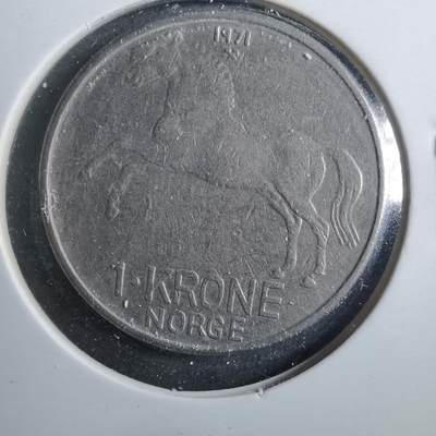 沼泽如烟--第899场 - 挪威1971年1克朗