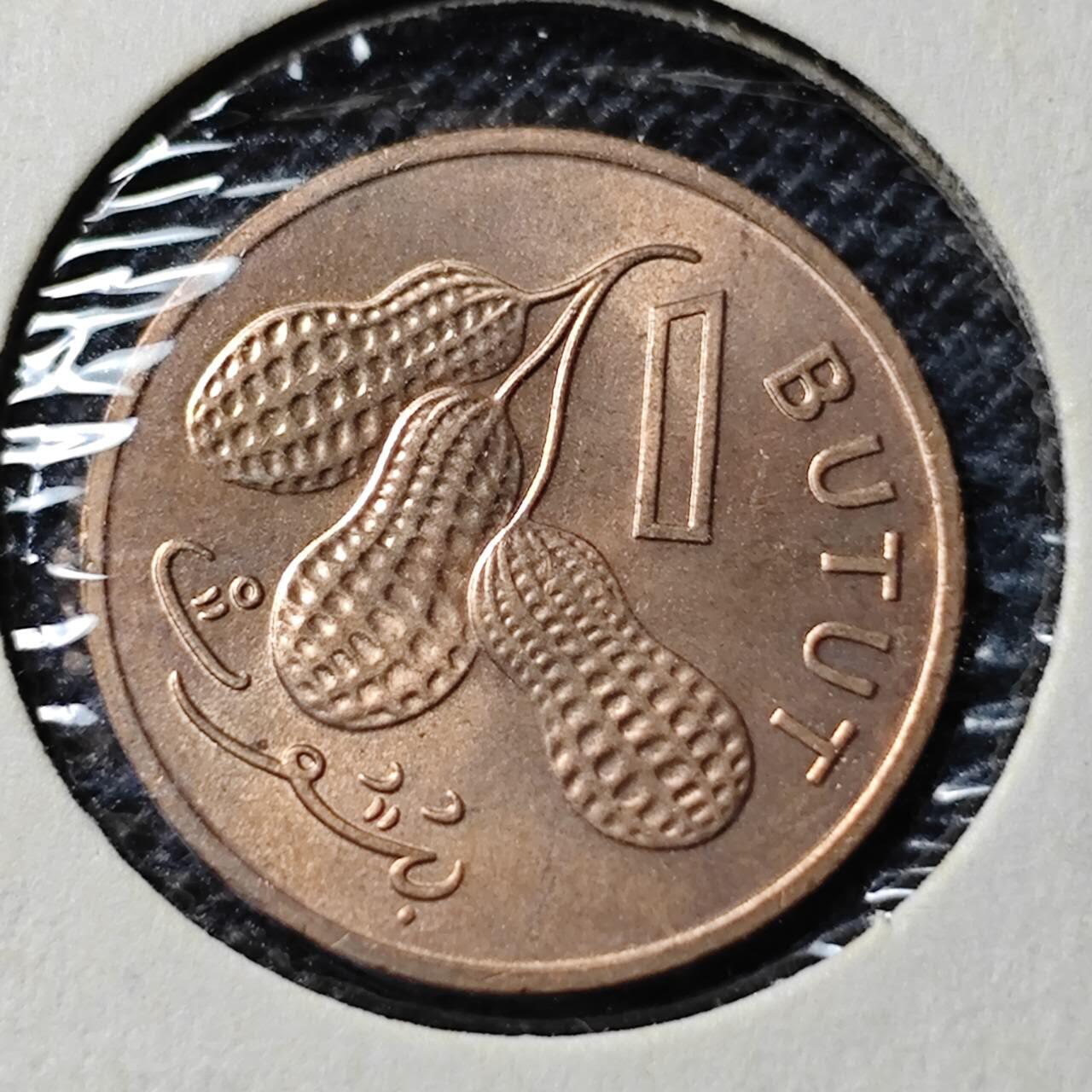 KK钱币收藏小铺  第368场  2月预留时间 周末发货  1971冈比亚1分铜币 好品