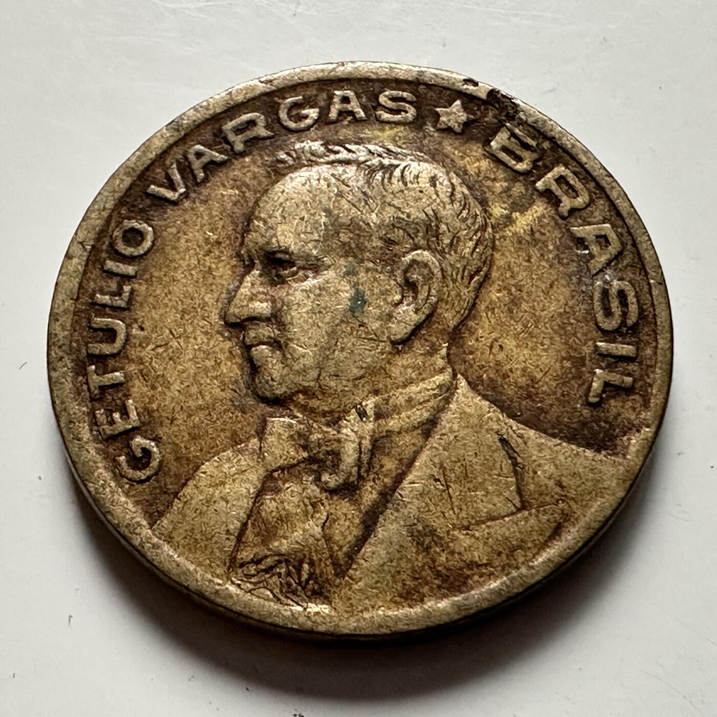 🌹外币初藏🌹🐯2025年第126场  每周二四六晚8️⃣点 接代拍 巴西1946年50分