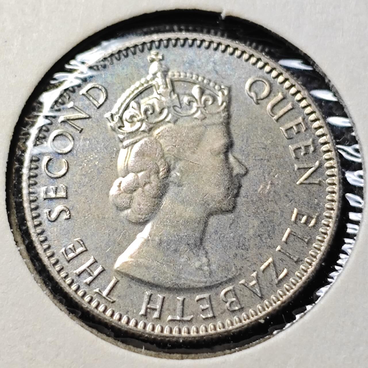 KK钱币收藏小铺  第368场  2月预留时间 周末发货  1974塞舌尔25分 好品