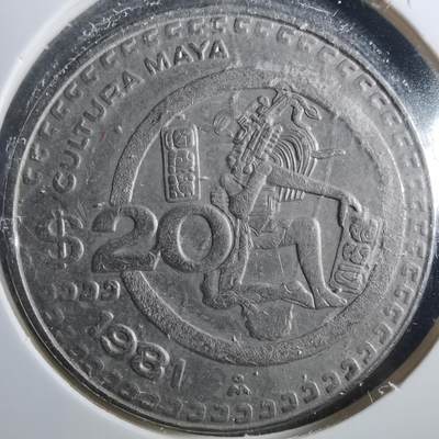 沼泽如烟--第899场 - 墨西哥1981年20比索