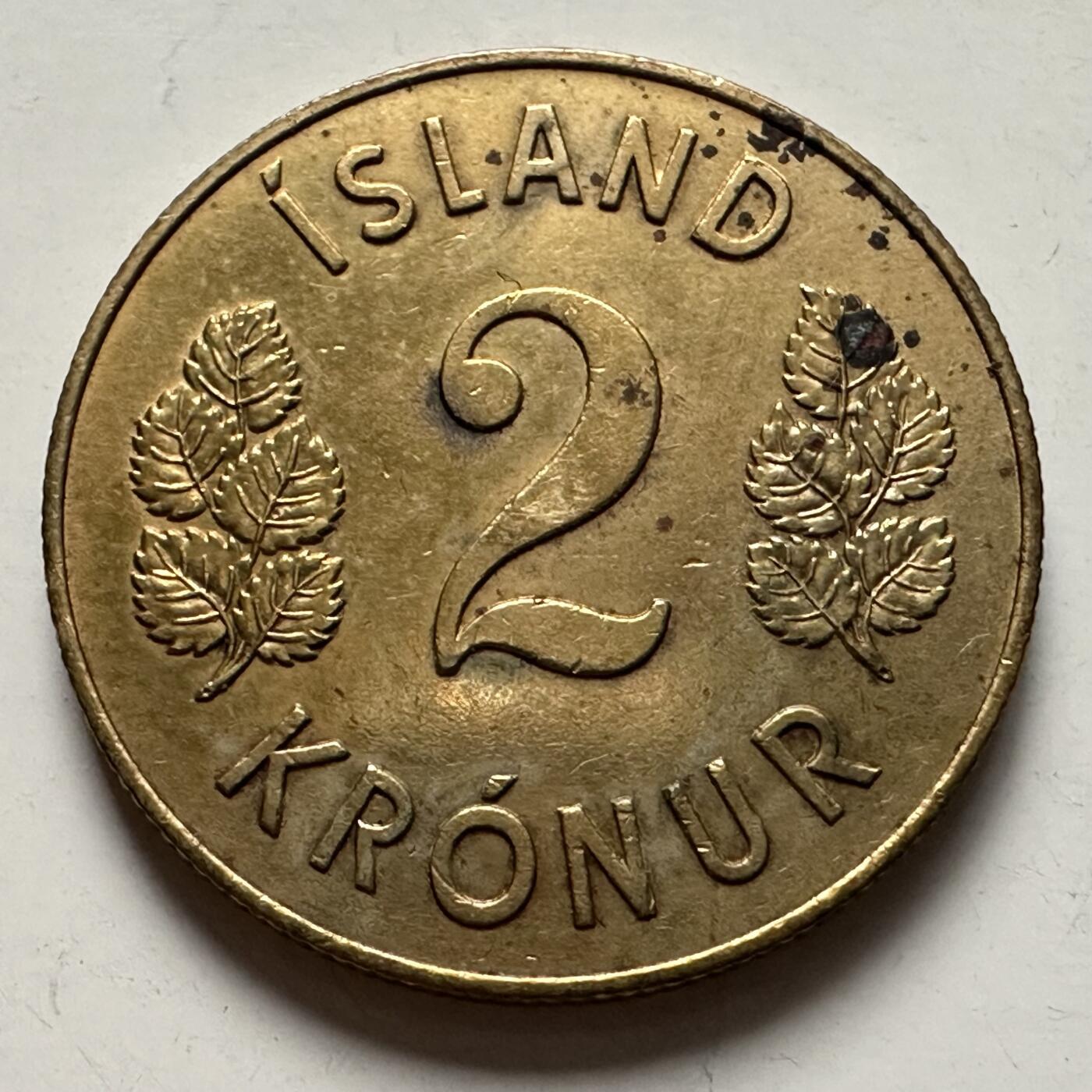 🌹外币初藏🌹🐯2025年第126场  每周二四六晚8️⃣点 接代拍 冰岛1963年2克朗