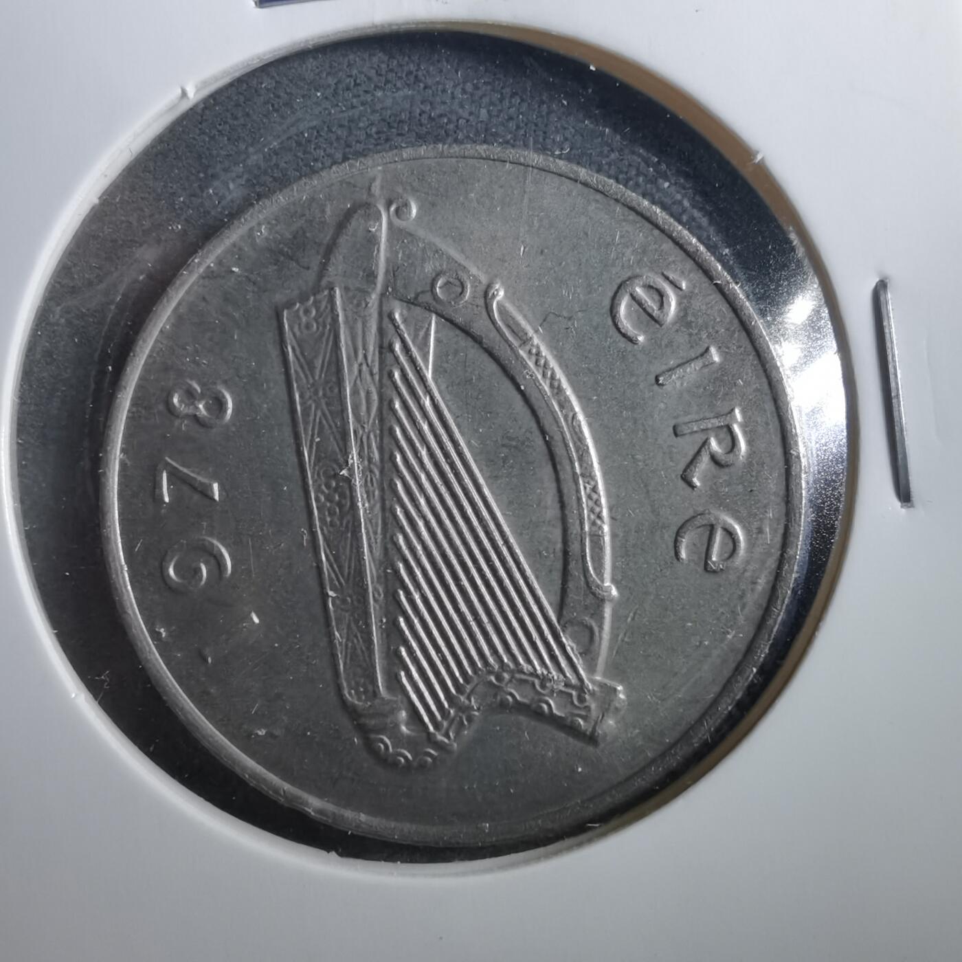 沼泽如烟--第899场 爱尔兰1978年10便士