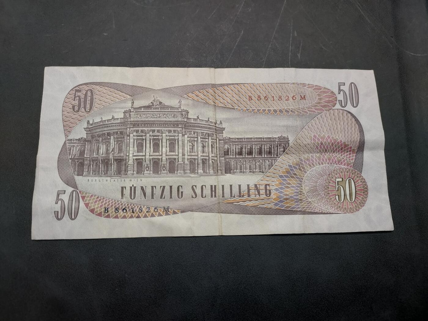 博彦收藏  11月15日 8点 钱币专场 奥地利 50先令 流通品