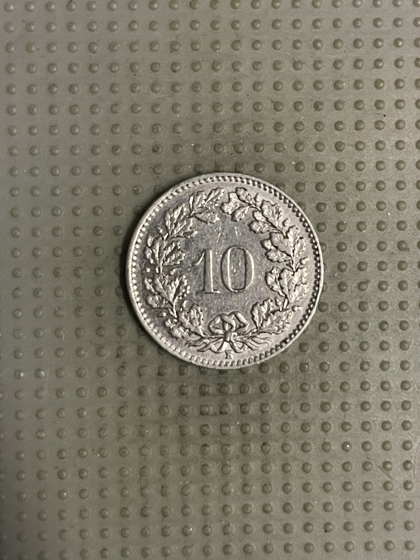 2025年第111场各国散币拍卖（总第111场） 瑞士1939年10生丁