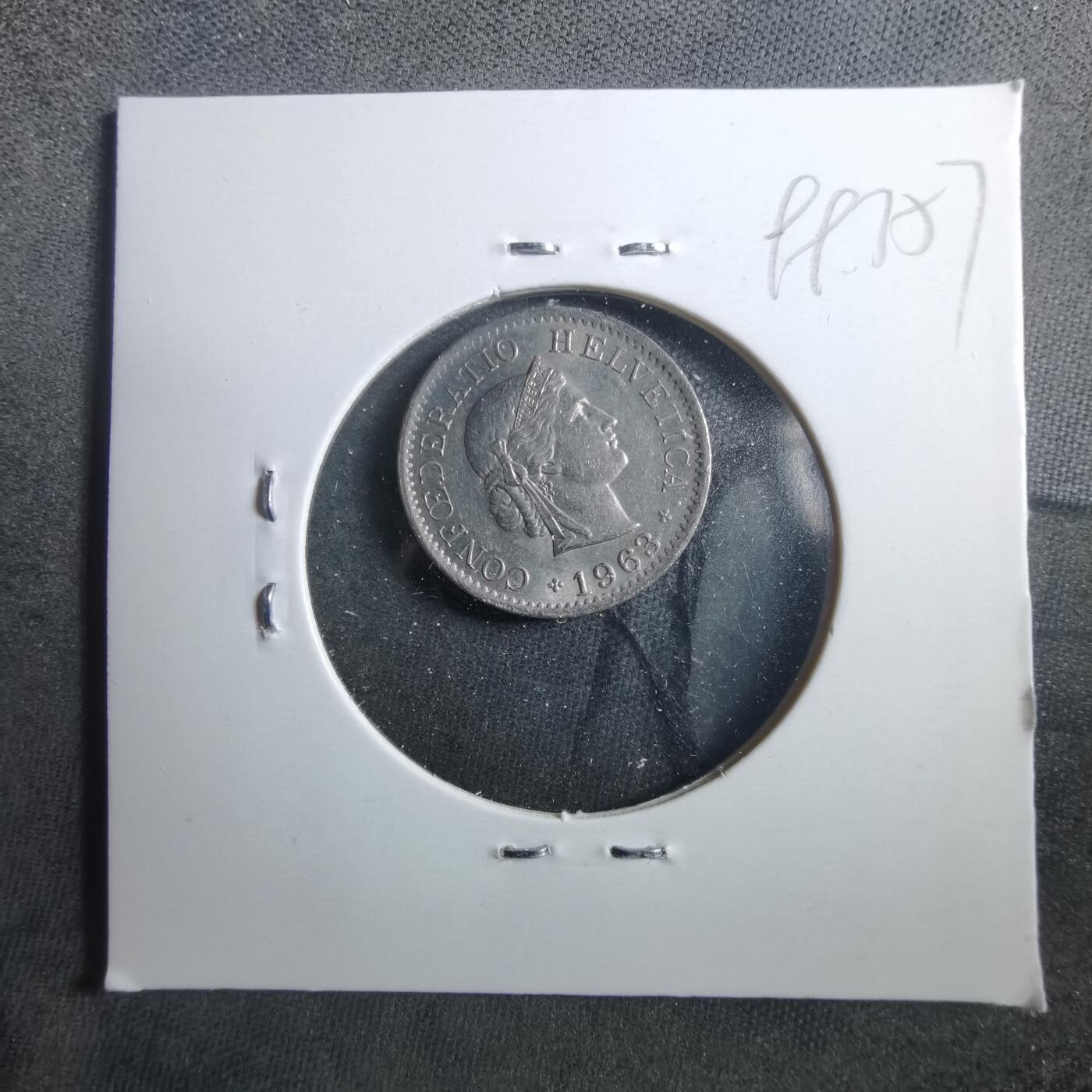 沼泽如烟--第899场 瑞士1963年五分