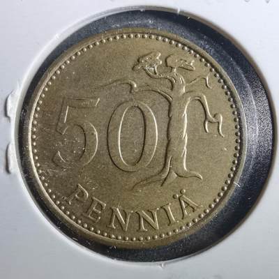 沼泽如烟--第899场 - 芬兰1988年50芬尼