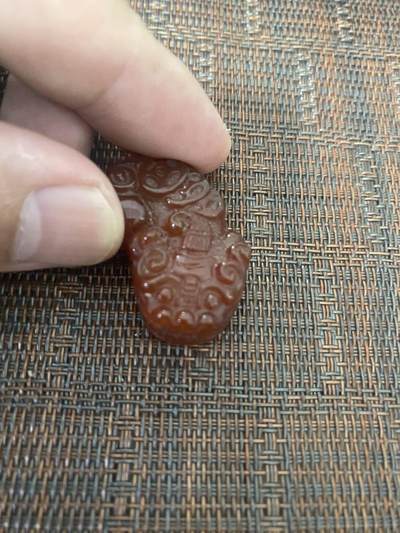 江南站杂件场 玛瑙貔貅