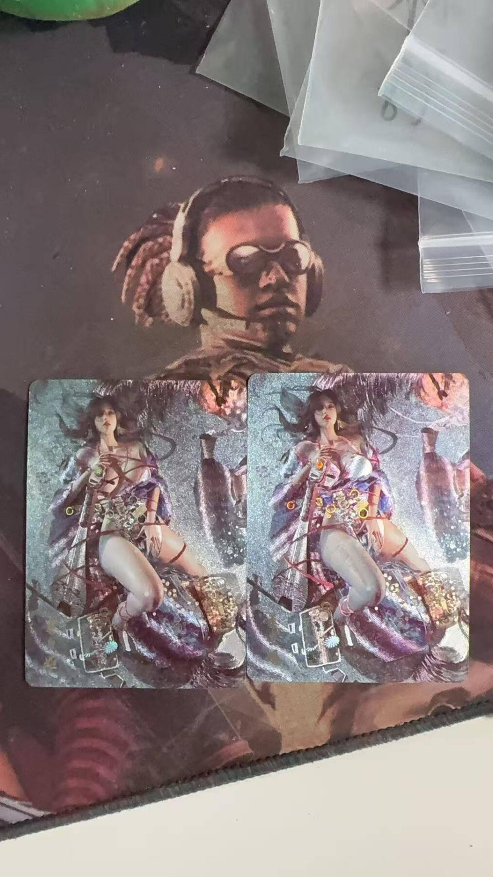 光影卡牌第25期，各家亲签，各家套卡，持续收拍品 妖姬传特卡冷烫粗闪