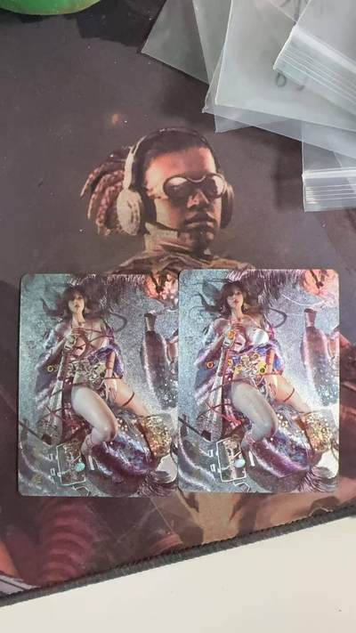 光影卡牌第25期，各家亲签，各家套卡，持续收拍品 - 妖姬传特卡冷烫粗闪