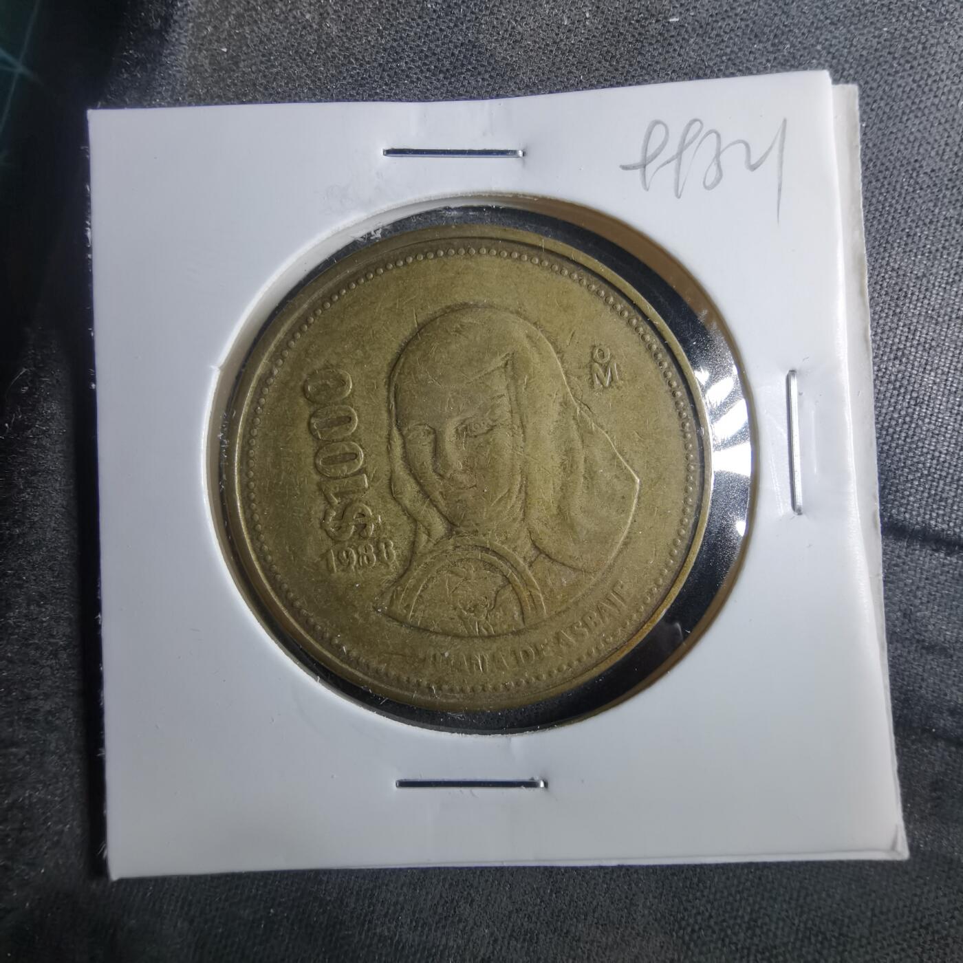 沼泽如烟--第899场 墨西哥1988年1000比索