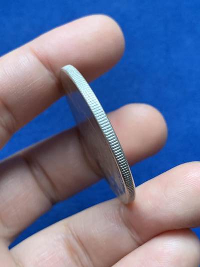 《竞宝斋》第437场 周日，周一2场连拍 （全场包邮） 美国 1926年 和平女神 1元 银币