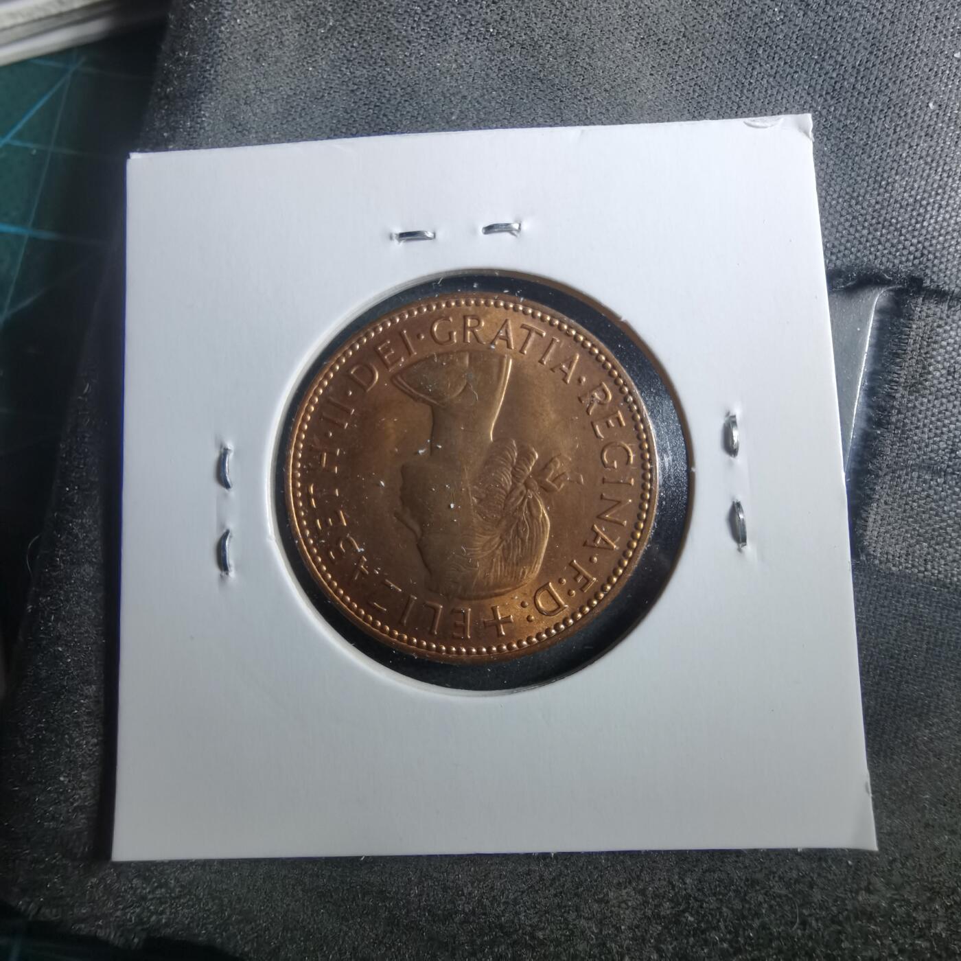 沼泽如烟--第899场 英国1967年半便士