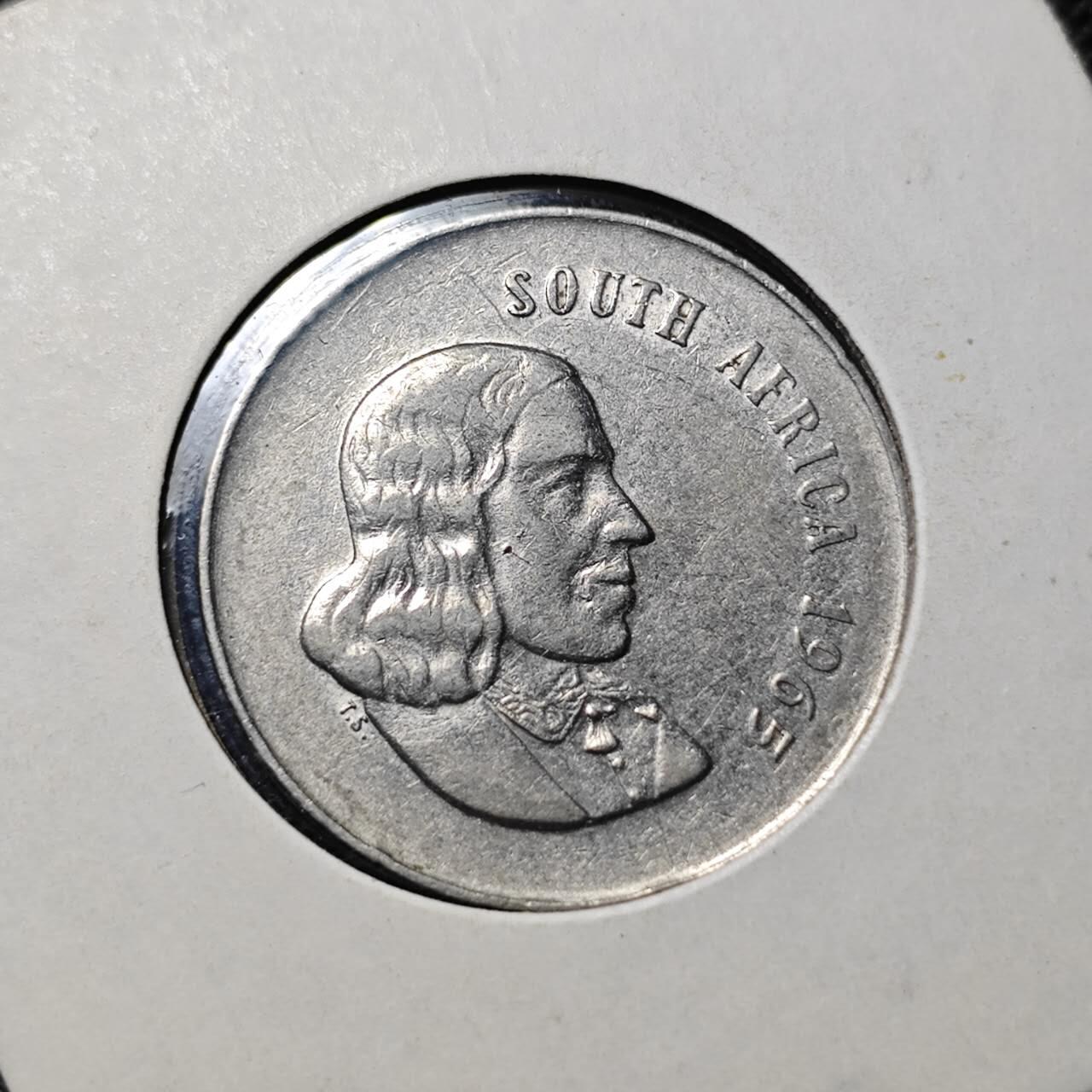 KK钱币收藏小铺  第368场  2月预留时间 周末发货  1965南非20分