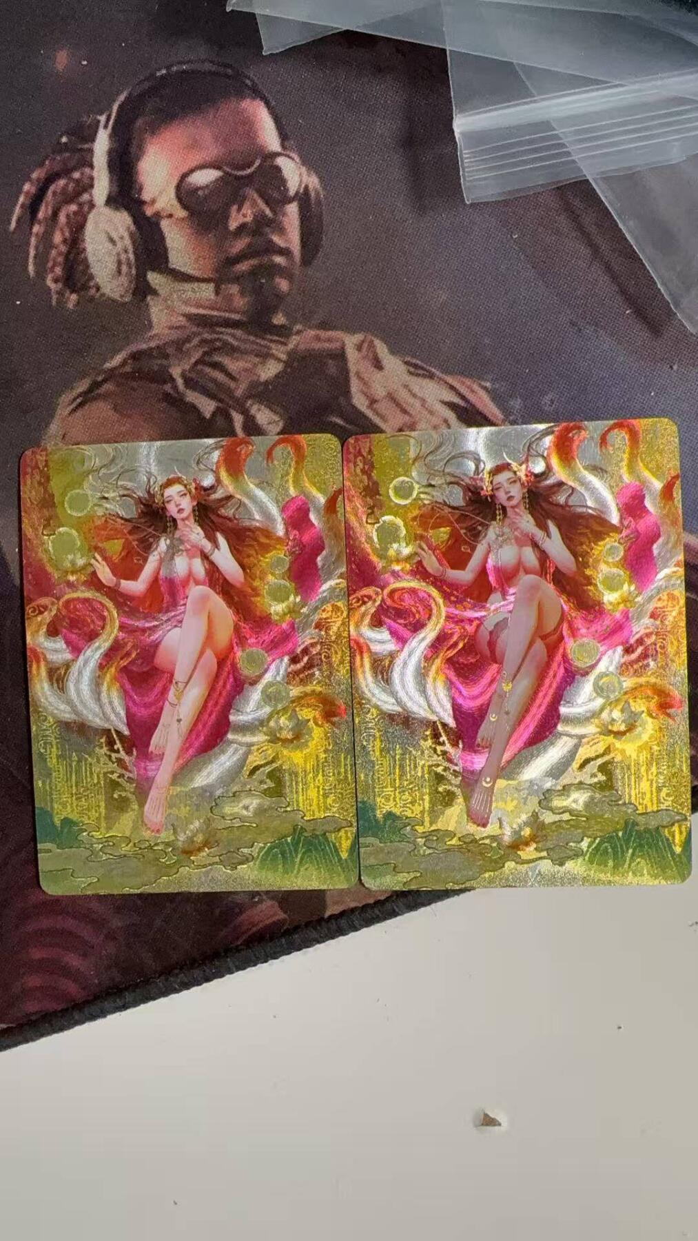 光影卡牌第25期，各家亲签，各家套卡，持续收拍品 妖姬传特卡冷烫粗闪