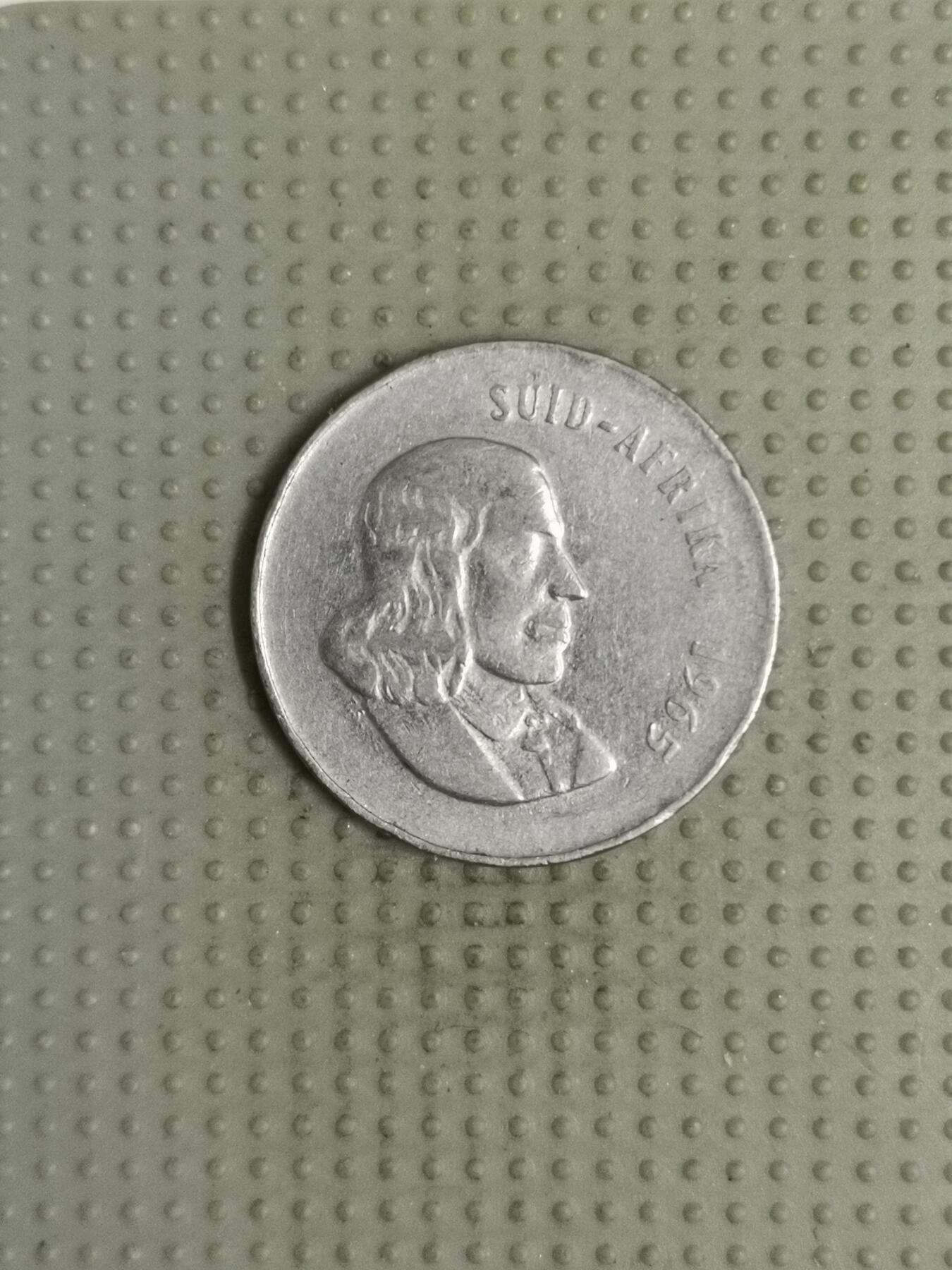 2025年第111场各国散币拍卖（总第111场） 南非1965年20分