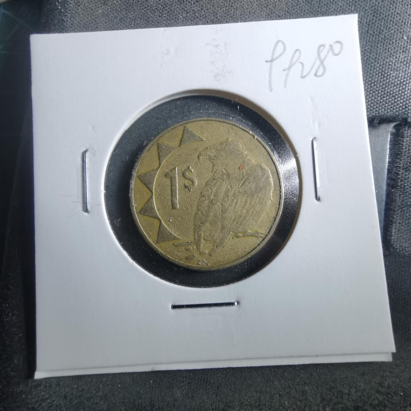 沼泽如烟--第899场 纳米比亚2008年一元