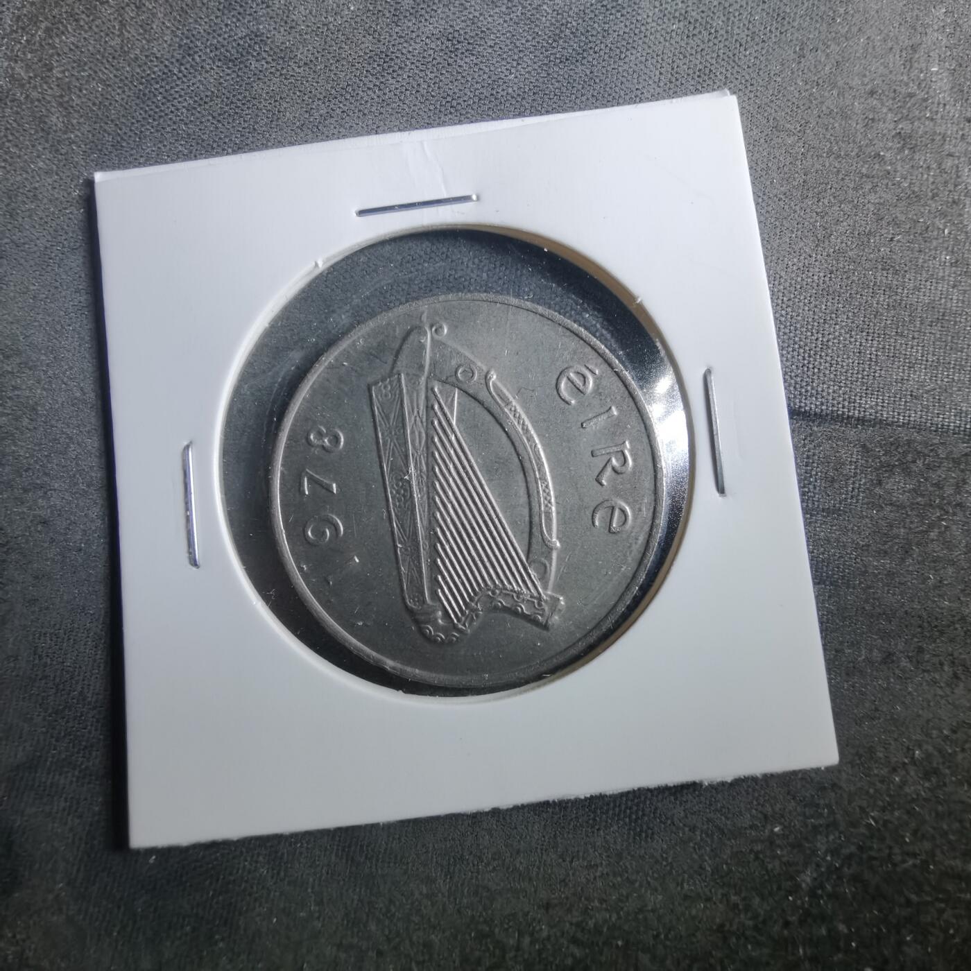 沼泽如烟--第899场 爱尔兰1978年10便士