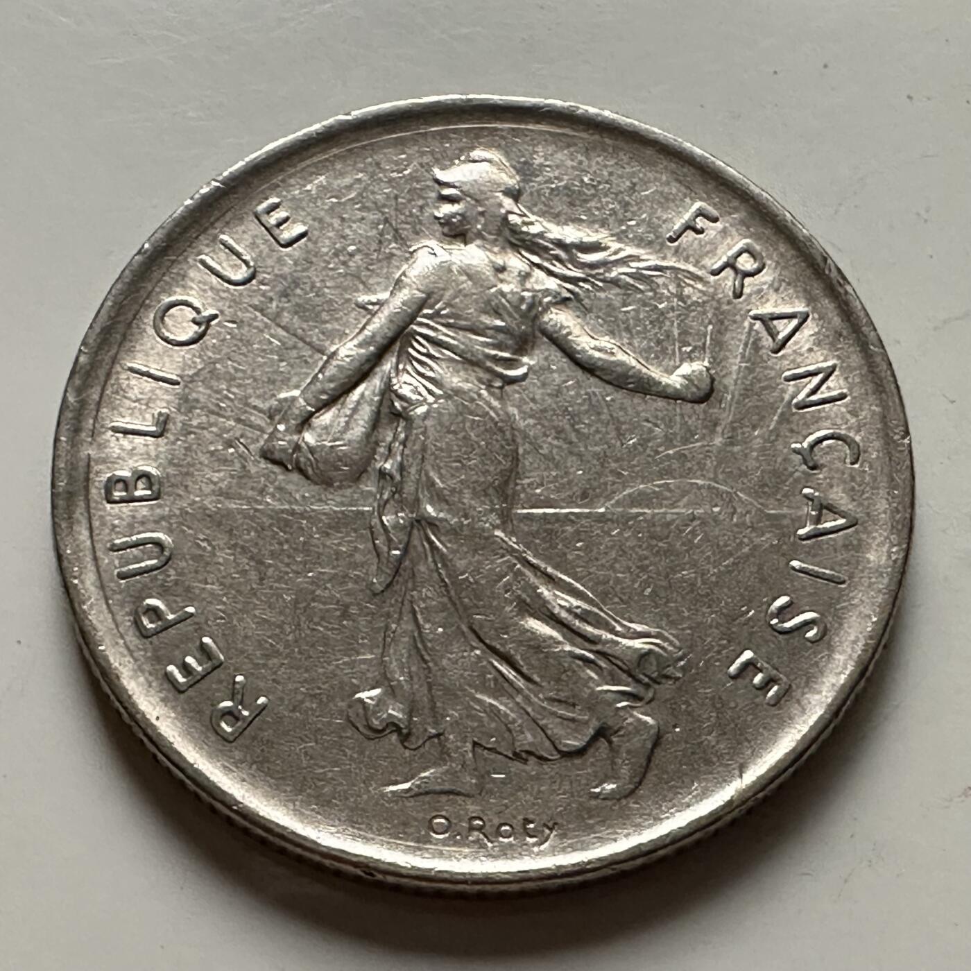 🌹外币初藏🌹🐯2025年第126场  每周二四六晚8️⃣点 接代拍 法国1970年5法郎