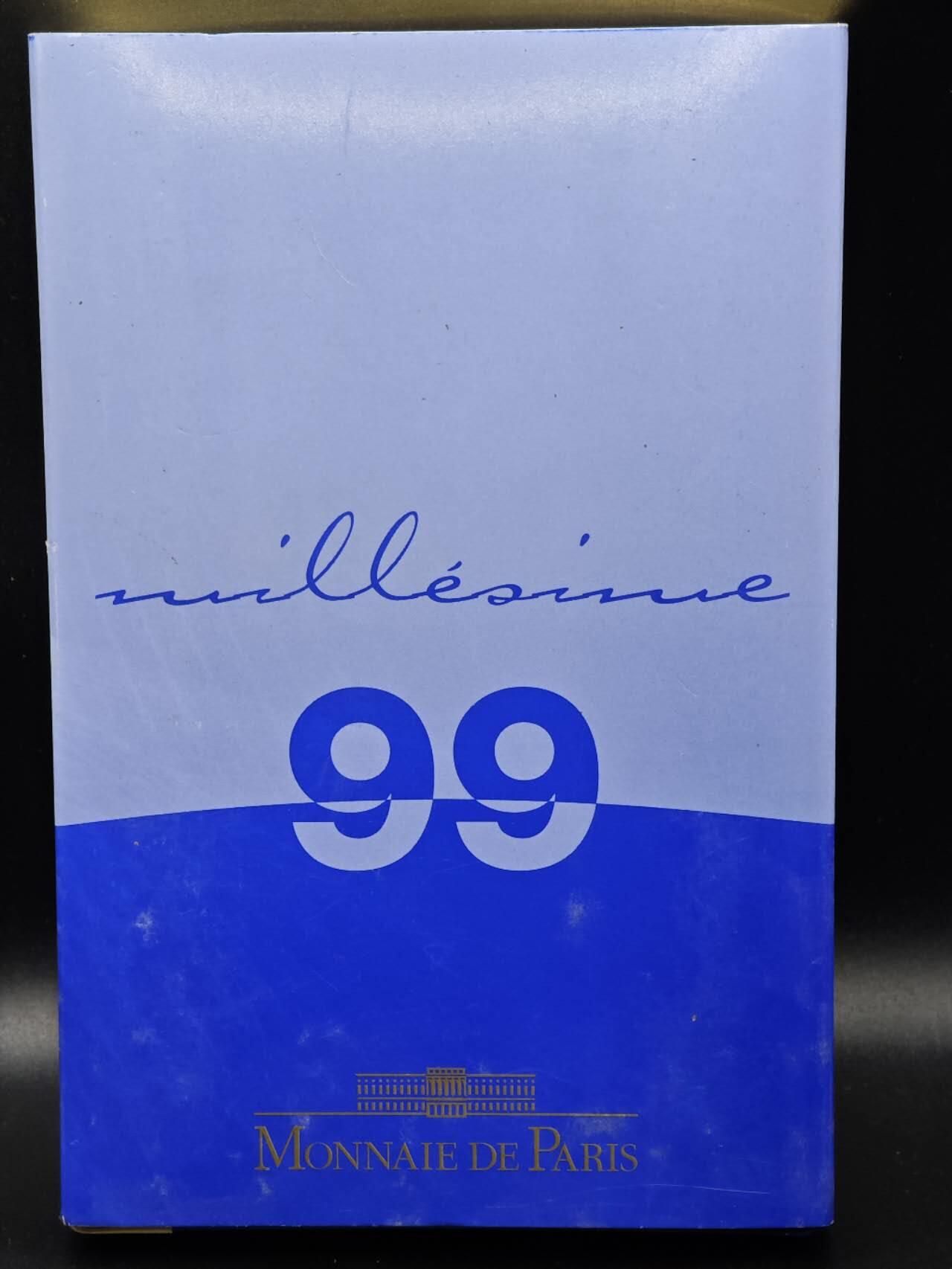 【淘币小摊】实时拍第七百九十五拍   银币套币场   满百包邮可预留二周 每周一统一发货   法国1999年精制欧元套币