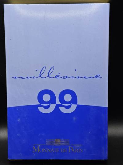 【淘币小摊】实时拍第七百九十五拍   银币套币场   满百包邮可预留二周 每周一统一发货   - 法国1999年精制欧元套币