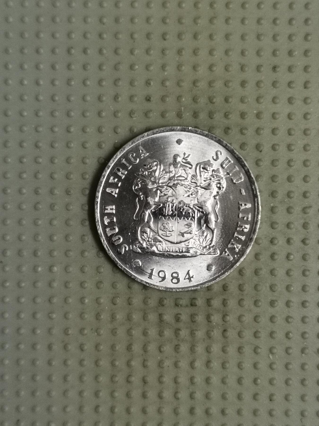 2025年第111场各国散币拍卖（总第111场） 南非1984年10分