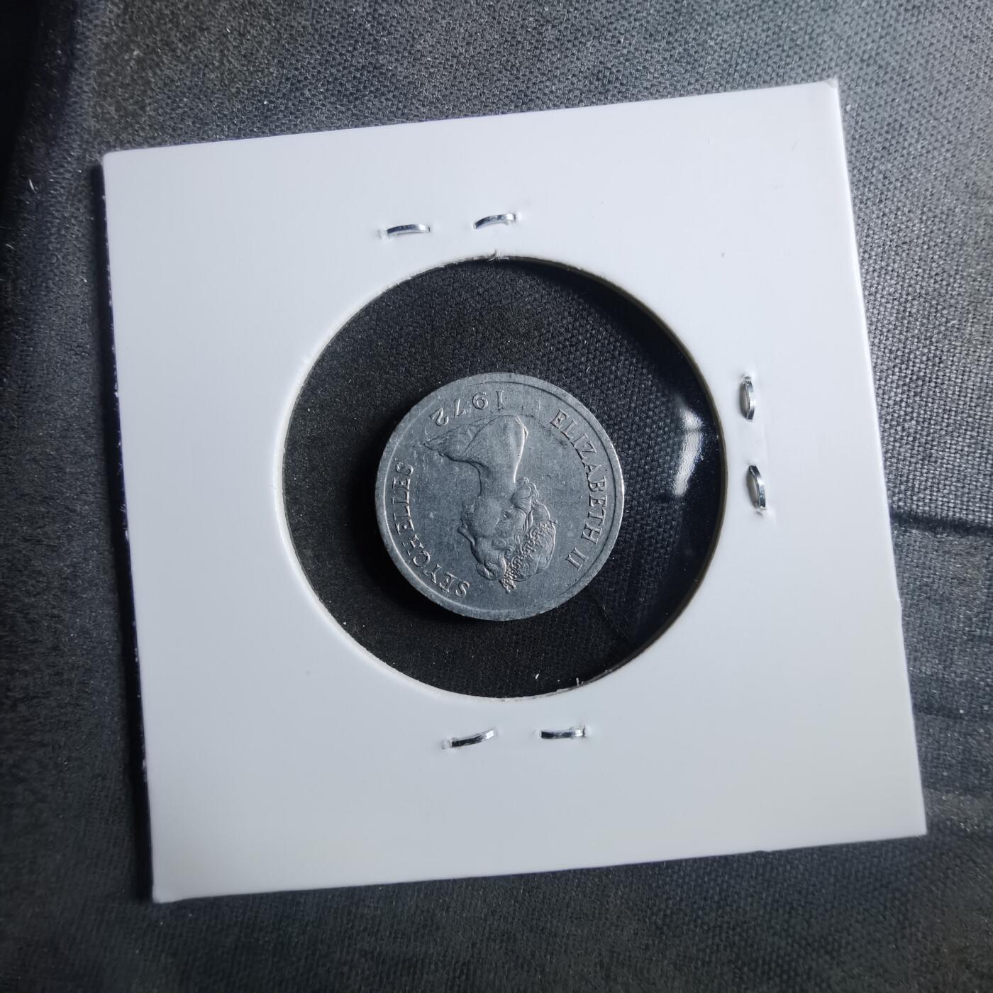 沼泽如烟--第899场 塞舌尔1972年一分FAO