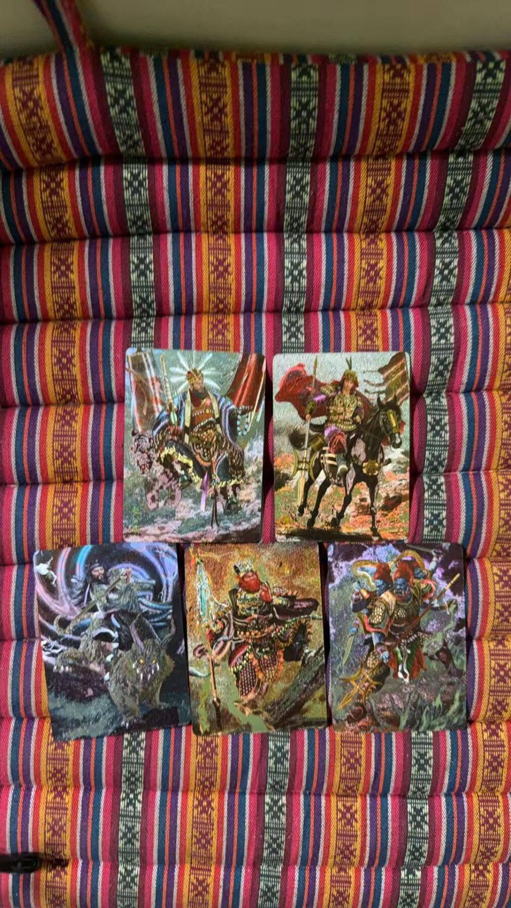 光影卡牌第25期，各家亲签，各家套卡，持续收拍品 燎原胡子封神冷烫粗闪41张