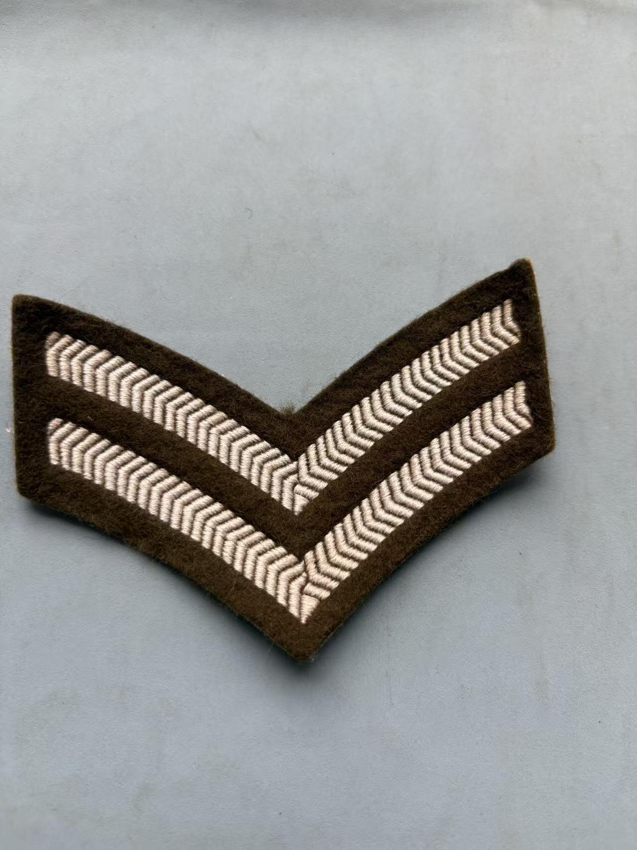 盛世勋华——号角文化勋章邮票专场拍卖第289期 英国陆军下士臂章